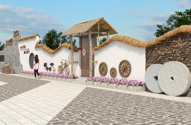 黃豐鎮(zhèn)新豐社區(qū)山灣塘濕地公園文化景觀設(shè)計-園區(qū)景觀氛圍設(shè)計